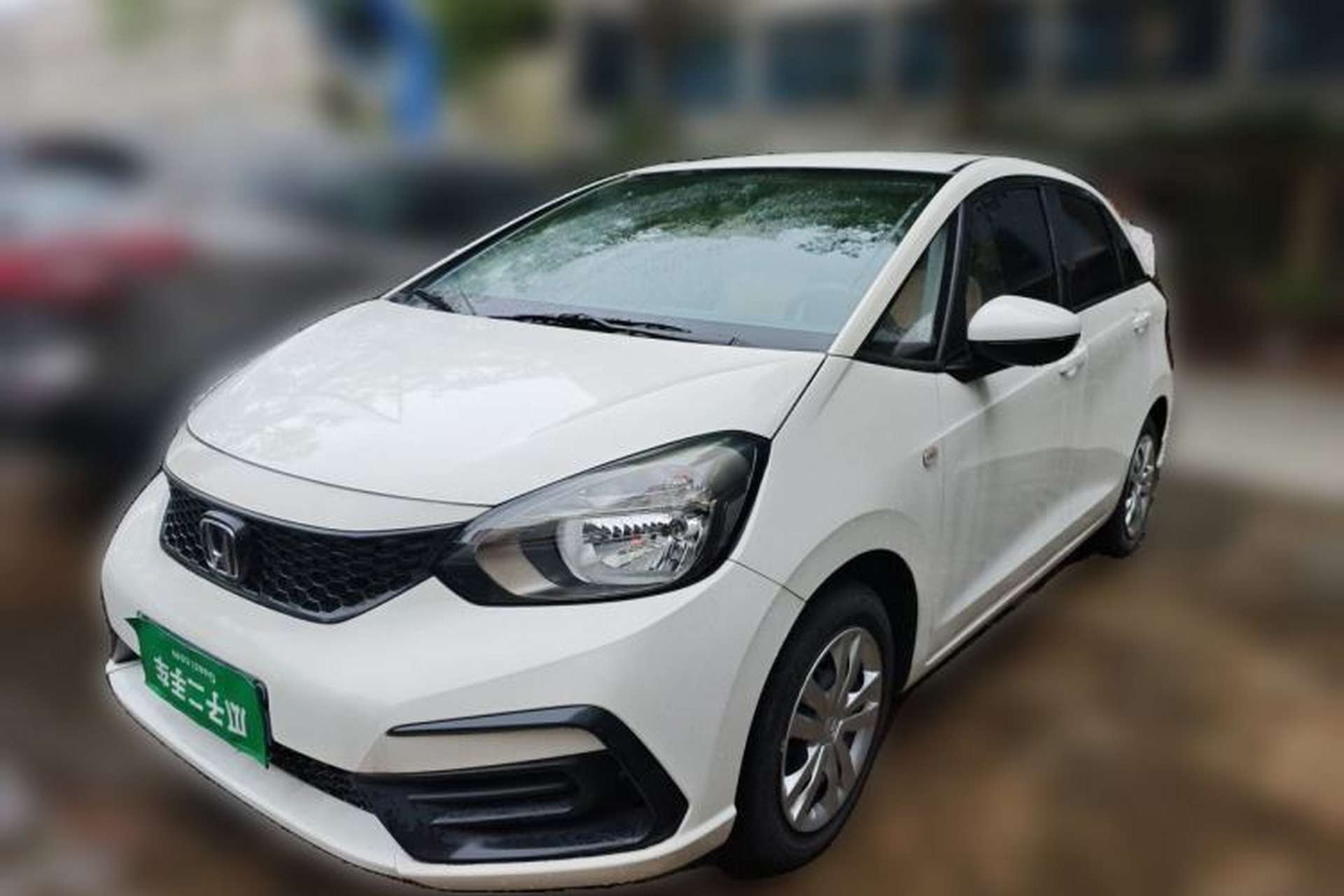 Used Honda Fit 2021 1.5L CVT Trend Edition Front Left 45 Deg
