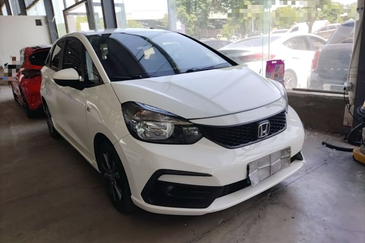Used Honda Fit 2021 1.5L CVT Trendy Sports Edition Front Right 45 Deg