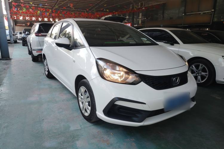 Used Honda Fit 2021 1.5L CVT Trend Edition Front Right 45 Deg