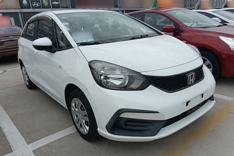 Used Honda Fit 2021 1.5L CVT Trend Edition Front Right 45 Deg