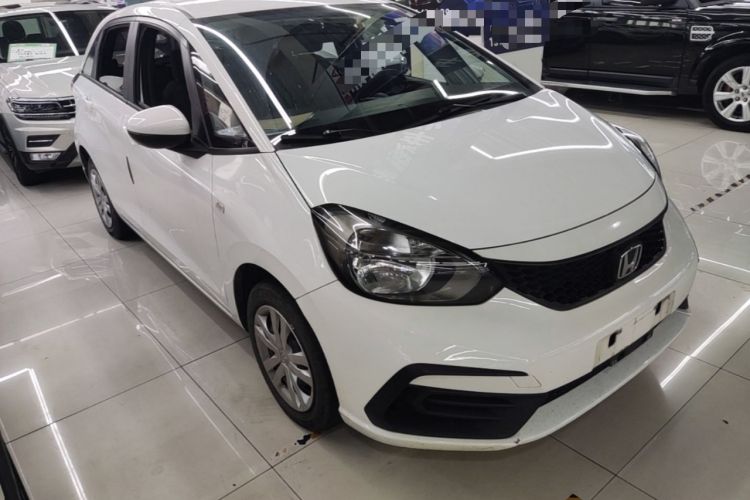 Used Honda Fit 2021 1.5L CVT Trend Edition Front Right 45 Deg