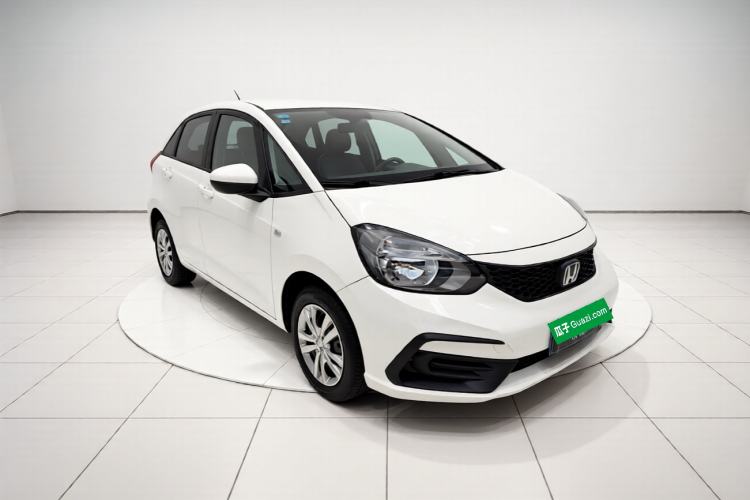 Used Honda Fit 2021 1.5L CVT Trend Edition Front Right 45 Deg