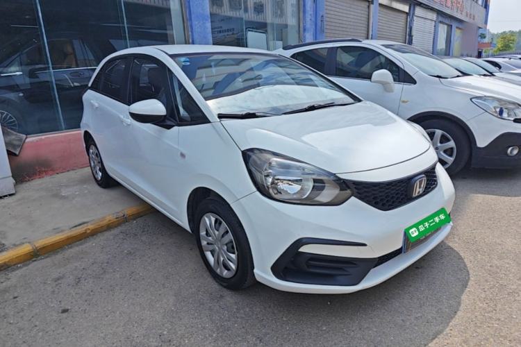 Used Honda Fit 2021 1.5L CVT Trend Edition Front Right 45 Deg