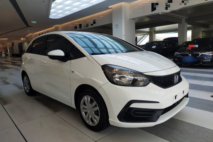 Used Honda Fit 2021 1.5L CVT Trend Edition Front Right 45 Deg