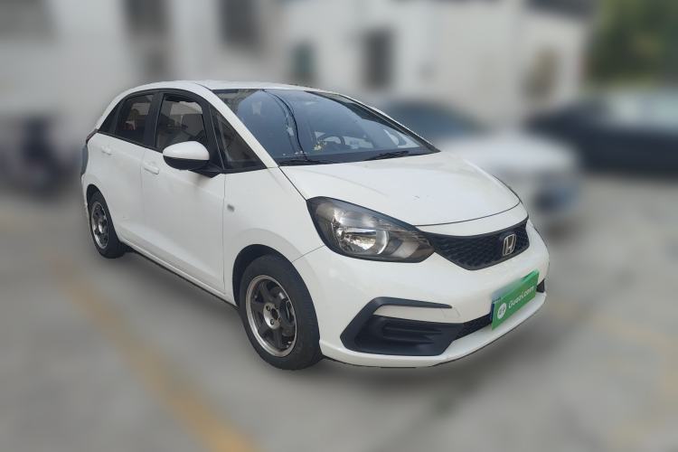 Used Honda Fit 2021 1.5L CVT Trend Edition Front Right 45 Deg