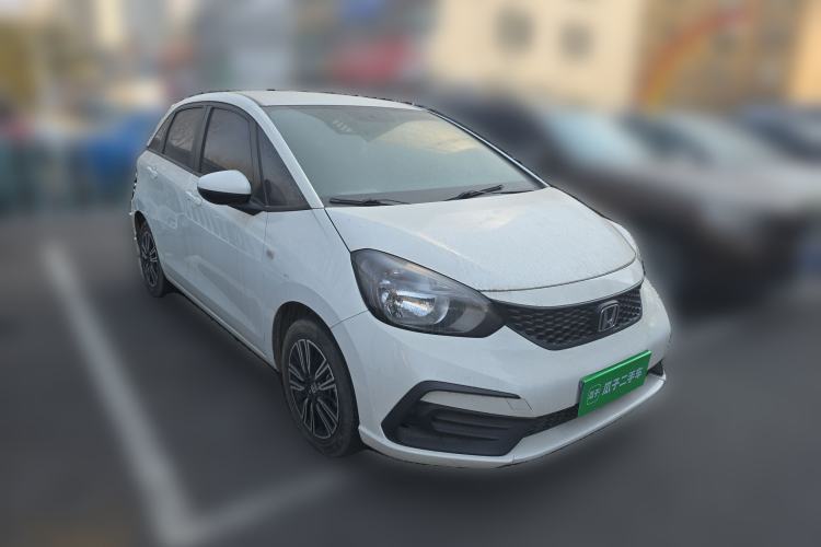 Used Honda Fit 2021 1.5L CVT Trend Edition Front Right 45 Deg