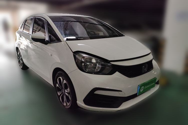 Used Honda Fit 2021 1.5L CVT Trend Edition Front Right 45 Deg