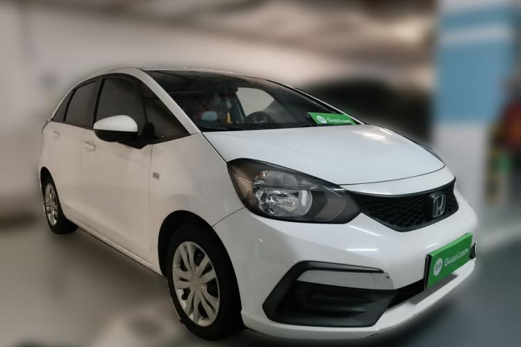 Used Honda Fit 2021 1.5L CVT Trend Edition Front Right 45 Deg