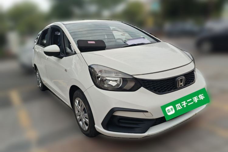 Used Honda Fit 2021 1.5L CVT Trend Edition Front Right 45 Deg