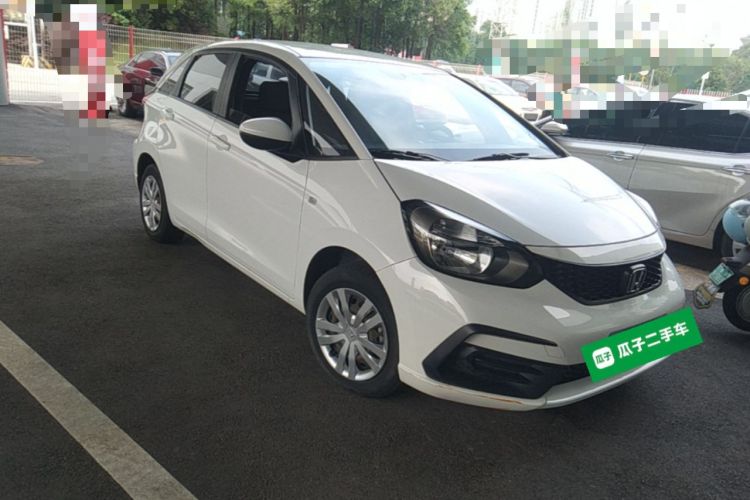 Used Honda Fit 2021 1.5L CVT Trend Edition Front Right 45 Deg