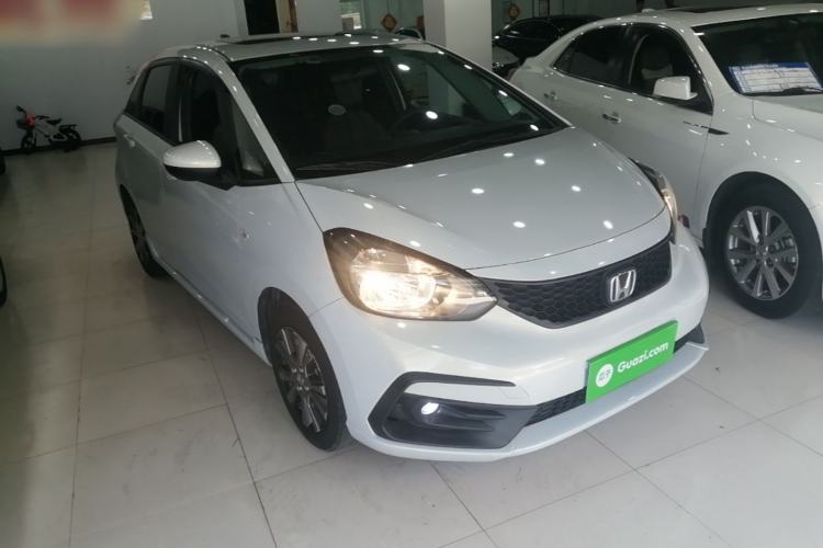 Used Honda Fit 2021 1.5L CVT Trendy Sports Edition Front Right 45 Deg