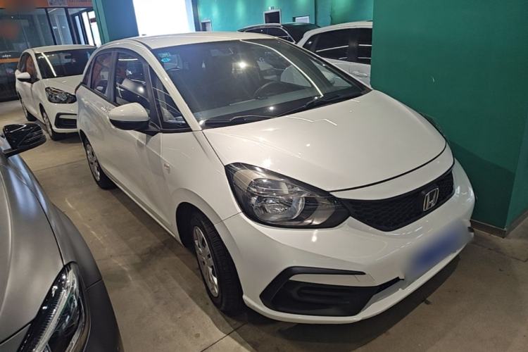 Used Honda Fit 2021 1.5L CVT Trend Edition Front Right 45 Deg