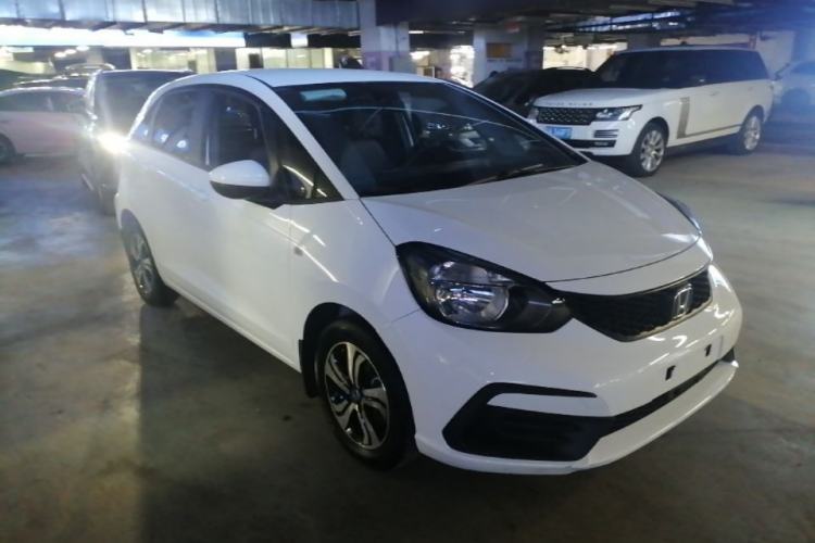 Used Honda Fit 2021 1.5L CVT Trend Edition Front Right 45 Deg