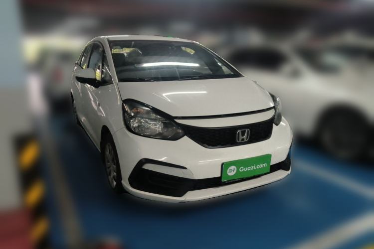 Used Honda Fit 2021 1.5L CVT Trend Edition Front Right 45 Deg