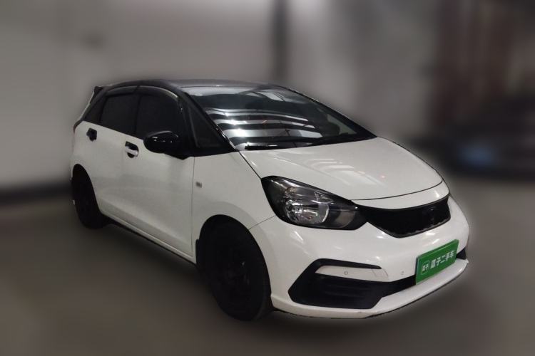 Used Honda Fit 2021 1.5L CVT Trend Edition Front Right 45 Deg