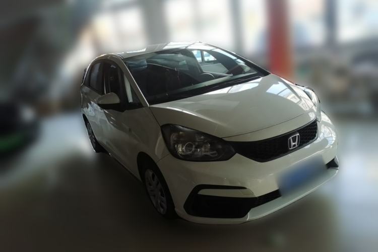 Used Honda Fit 2021 1.5L CVT Trend Edition Front Right 45 Deg