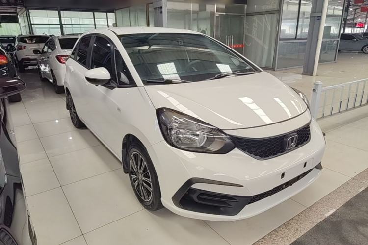 Used Honda Fit 2021 1.5L CVT Trend Edition Front Right 45 Deg