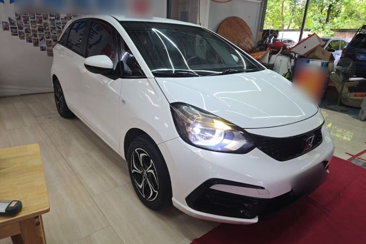 Used Honda Fit 2021 1.5L CVT Trend Edition Front Right 45 Deg