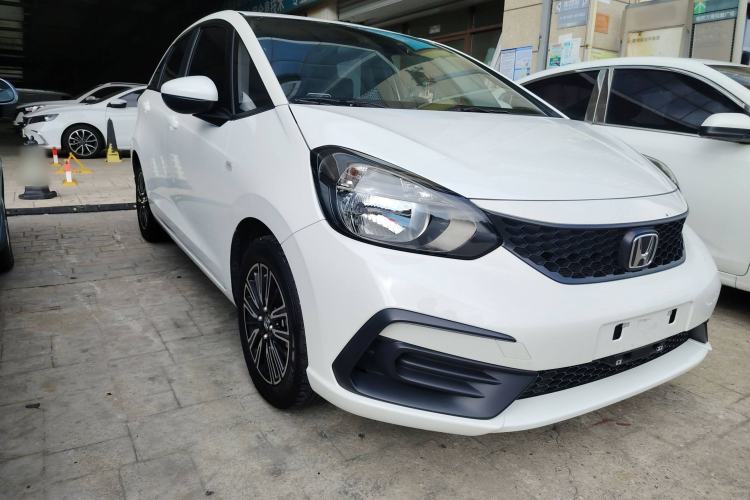 Used Honda Fit 2021 1.5L CVT Trend Edition Front Right 45 Deg