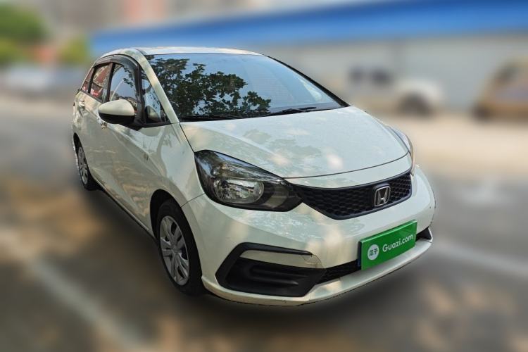 Used Honda Fit 2021 1.5L CVT Trend Edition Front Right 45 Deg