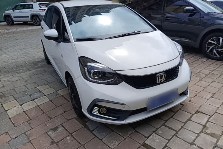 Used Honda Fit 2021 1.5L CVT Trendy Run Pro Edition Front Right 45 Deg