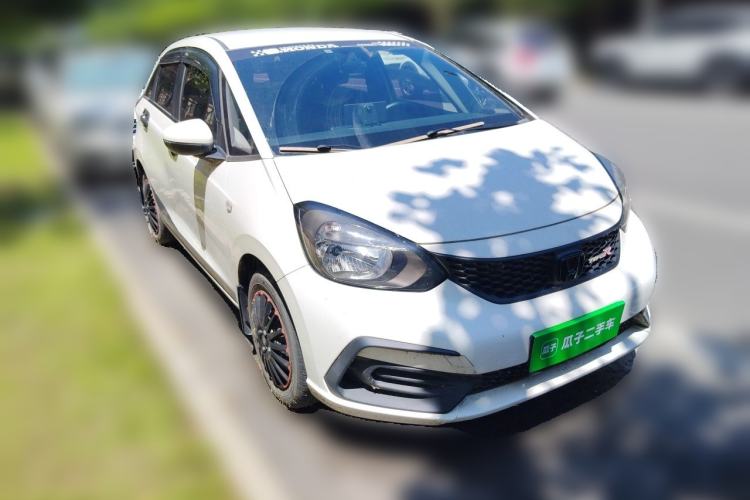 Used Honda Fit 2021 1.5L CVT Trend Edition Front Right 45 Deg