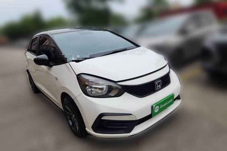 Used Honda Fit 2021 1.5L CVT Trend Edition Front Right 45 Deg