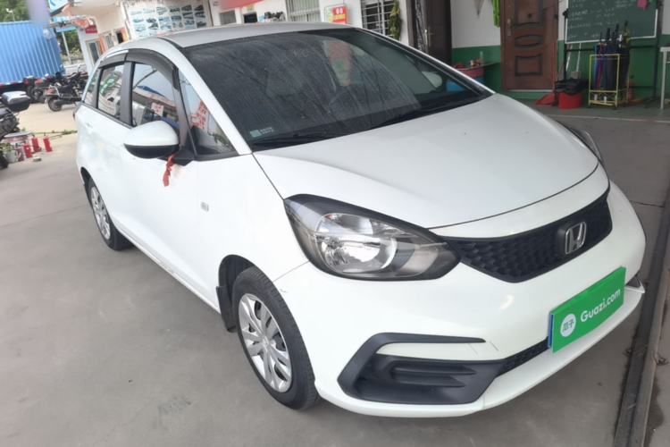Used Honda Fit 2021 1.5L CVT Trend Edition Front Right 45 Deg