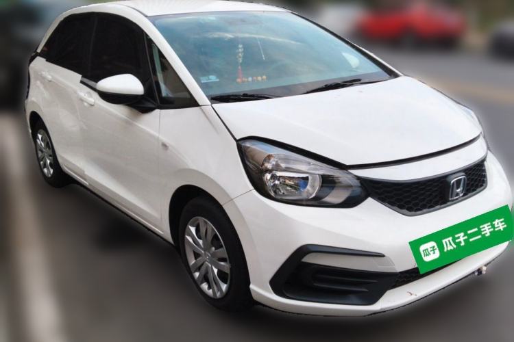 Used Honda Fit 2021 1.5L CVT Trend Edition Front Right 45 Deg