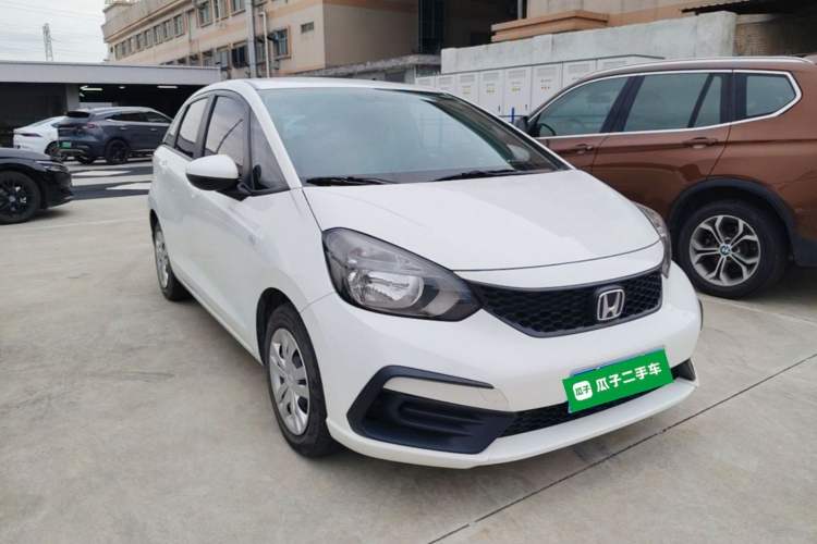 Used Honda Fit 2021 1.5L CVT Trend Edition Front Right 45 Deg
