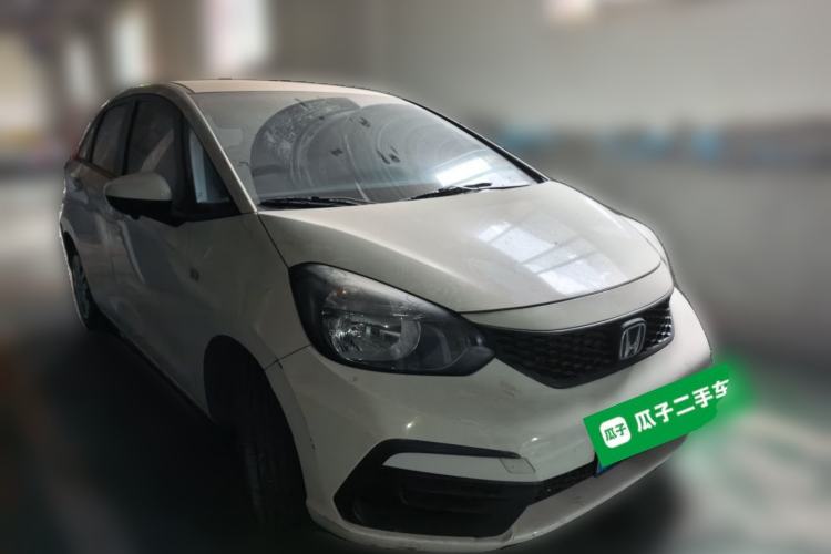 Used Honda Fit 2021 1.5L CVT Trend Edition Front Right 45 Deg