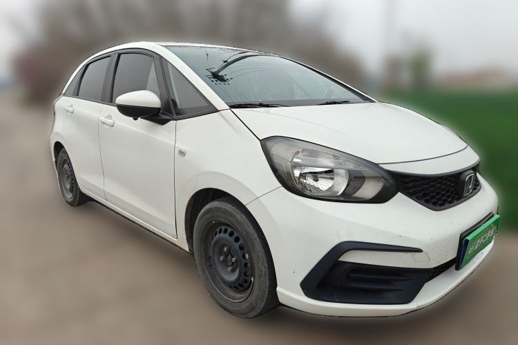 Used Honda Fit 2021 1.5L CVT Trend Edition Front Right 45 Deg