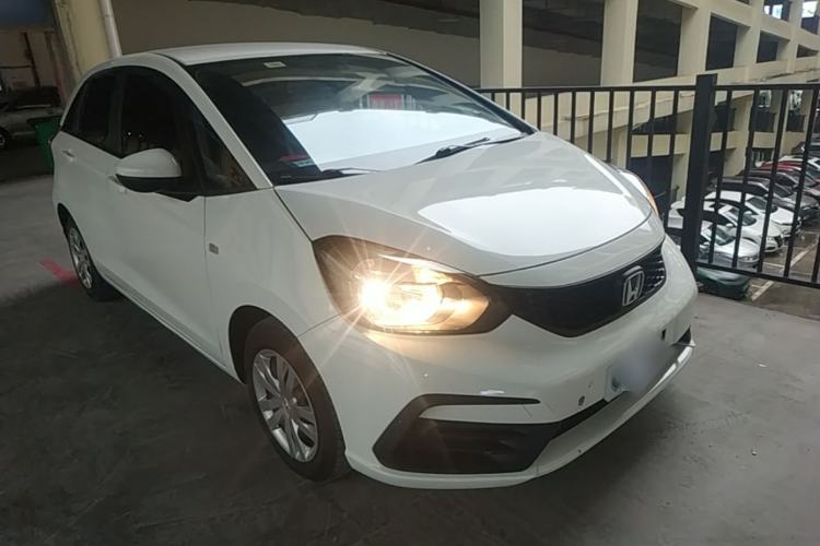 Used Honda Fit 2021 1.5L CVT Trend Edition Front Right 45 Deg