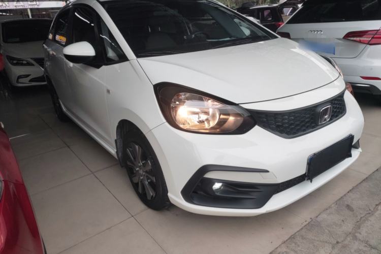Used Honda Fit 2021 1.5L CVT Trendy Sports Edition Front Right 45 Deg