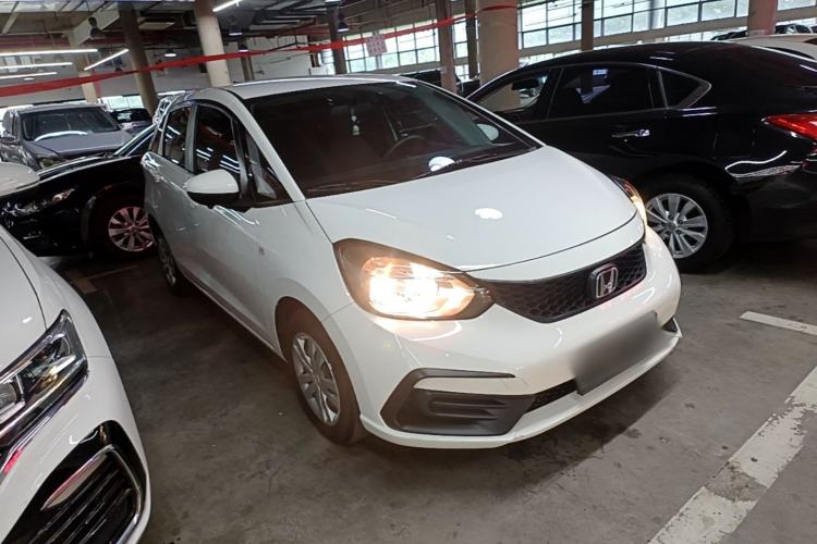 Used Honda Fit 2021 1.5L CVT Trend Edition Front Right 45 Deg