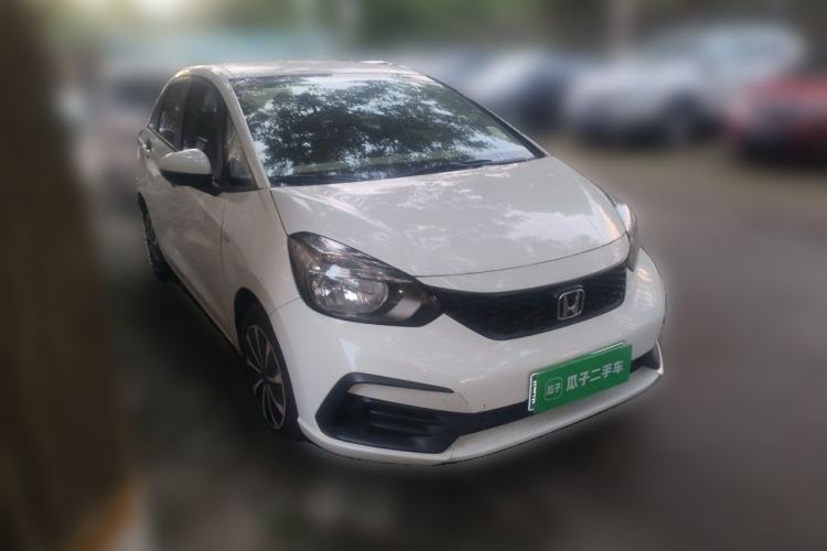 Used Honda Fit 2021 1.5L CVT Trend Edition Front Right 45 Deg