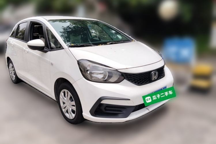 Used Honda Fit 2021 1.5L CVT Trend Edition Front Right 45 Deg