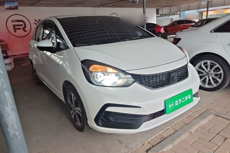 Used Honda Fit 2021 1.5L CVT Trend Edition Front Right 45 Deg