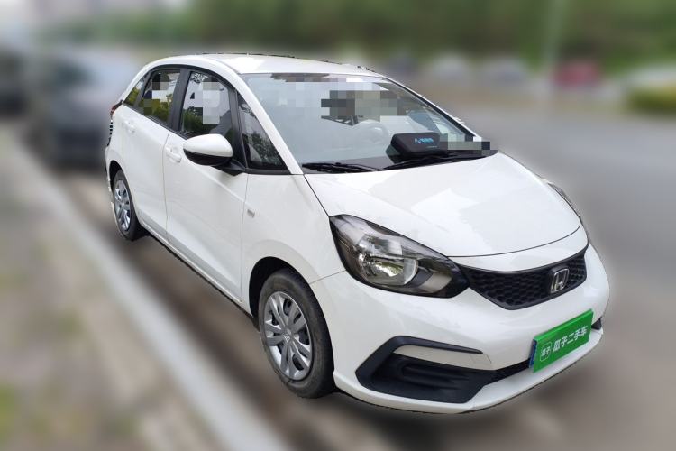 Used Honda Fit 2021 1.5L CVT Trend Edition Front Right 45 Deg