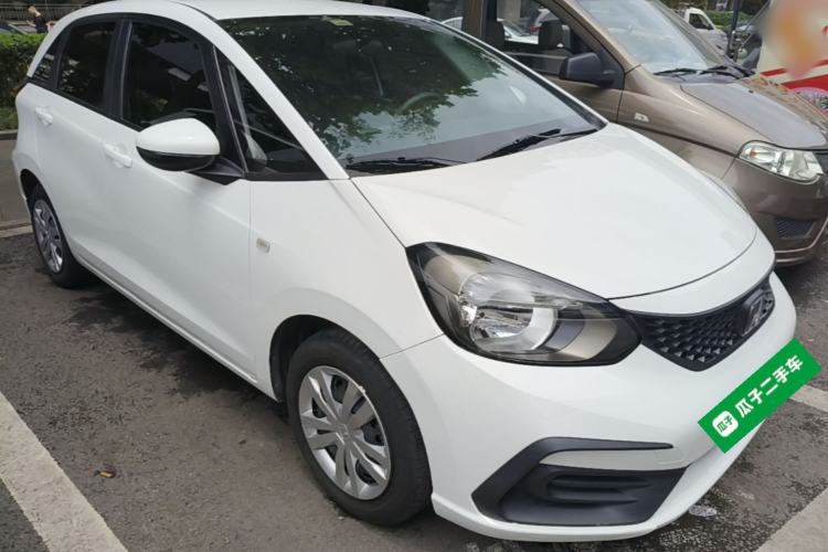 Used Honda Fit 2021 1.5L CVT Trend Edition Front Right 45 Deg