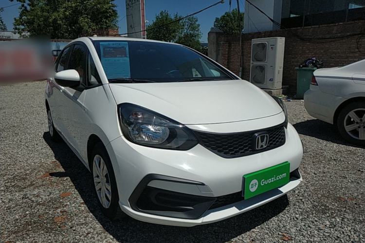 Used Honda Fit 2021 1.5L CVT Trend Edition Front Right 45 Deg
