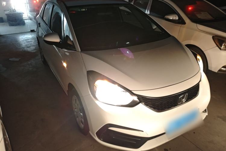 Used Honda Fit 2021 1.5L CVT Trend Edition Front Right 45 Deg