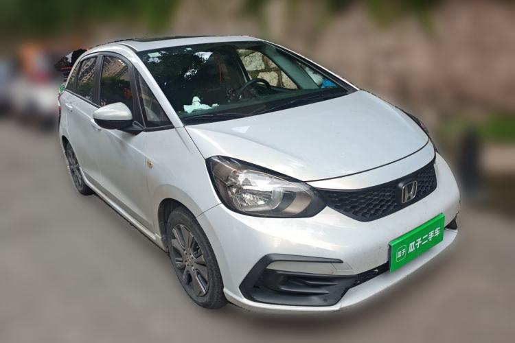 Used Honda Fit 2021 1.5L CVT Trendy Sports Edition Front Right 45 Deg