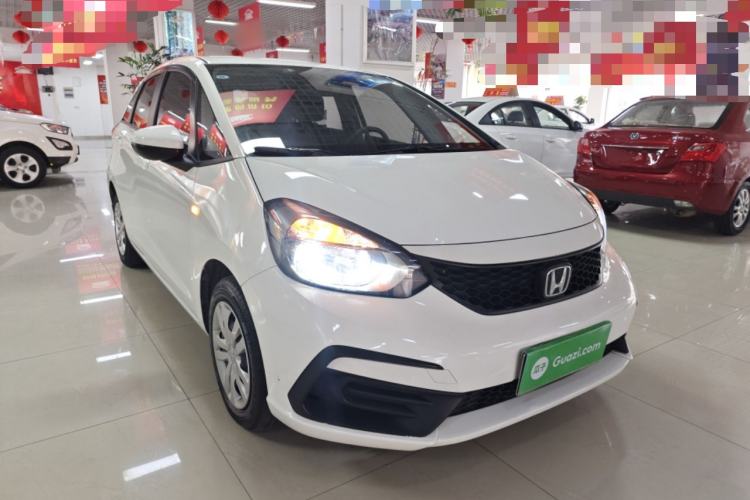 Used Honda Fit 2021 1.5L CVT Trend Edition Front Right 45 Deg
