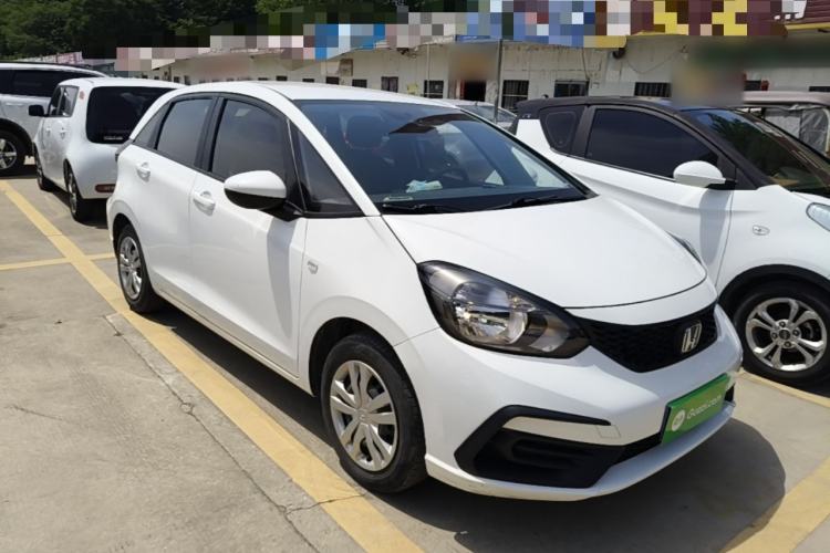 Used Honda Fit 2021 1.5L CVT Trend Edition Front Right 45 Deg