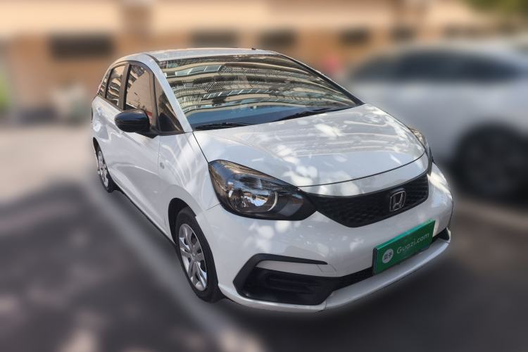 Used Honda Fit 2021 1.5L CVT Trend Edition Front Right 45 Deg