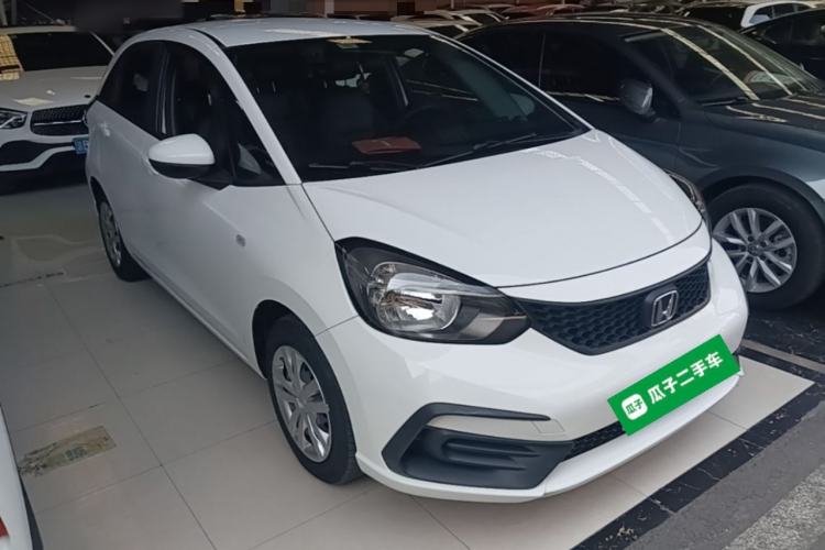 Used Honda Fit 2021 1.5L CVT Trend Edition Front Right 45 Deg