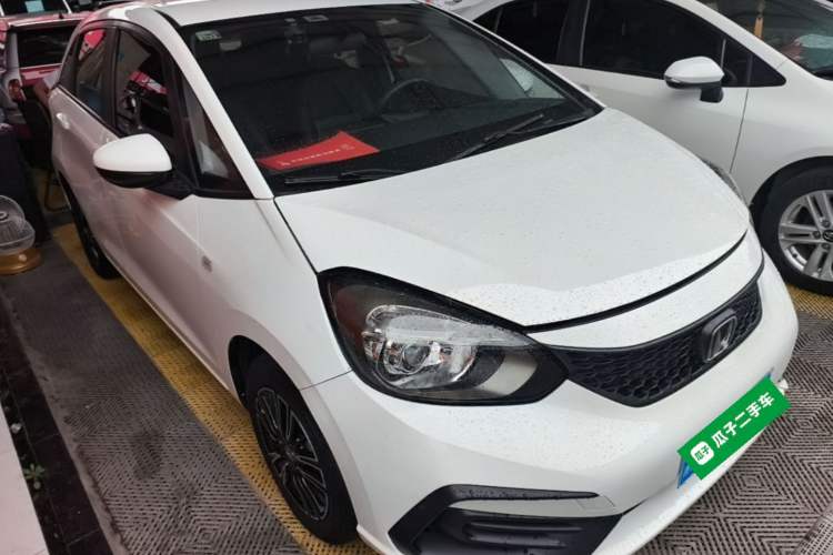 Used Honda Fit 2021 1.5L CVT Trendy Run Pro Edition Front Right 45 Deg