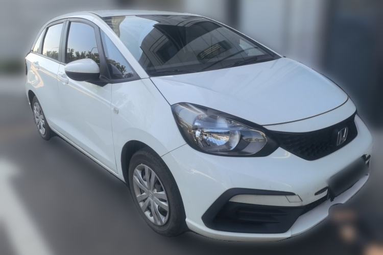 Used Honda Fit 2021 1.5L CVT Trend Edition Front Right 45 Deg