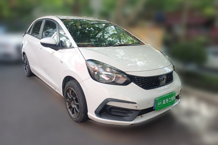Used Honda Fit 2021 1.5L CVT Trend Edition Front Right 45 Deg